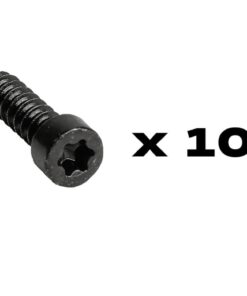 VIS POUR COLLIER MT, NOIR M5X17.5 T25 MY 2015 (10 PCS)