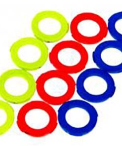 Anneau p. étrier MT5/MT7/MT Trail bleu/néonrouge/néonjaune, 12 pcs.