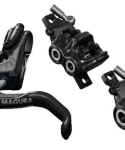Freins MT Trail Sport 4&2 pistons, paire levier alu 1-doigt ajustable avec Allen