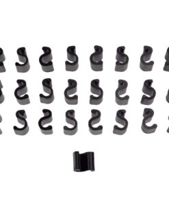 S-clips pour guidage des câbles électr. sur durites de freins (UE = 25 pcs)