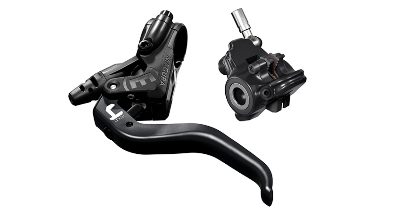 MT4 FM, 2 doigts Alu-levier. étrier Flatmount MT4 FM, 2 doigts Alu-levier. étrier Flatmount