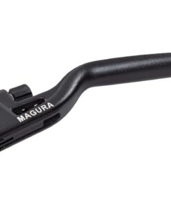 Levier de frein MT C, aluminium 3 doigts avec boule, noir, (UE = 1 pc)