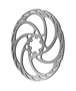 Bremsscheibe MDR-S 2,5, Ø180 mm, 6-Loch mit 6 Schrauben (VE = 1 Stück)