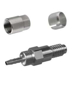 ETT gerader Stutzen M6 Anschlusset