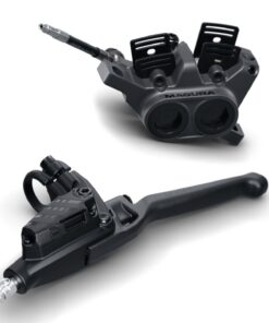 CLARAPRO gauche 4-piston, 4-doigts boule conçu p.vélos util.lourds, de ville, SUV