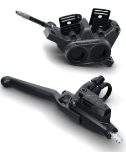CLARAPRO droite 4-piston, 4-doigts boule conçu p.vélos util.lourds, de ville, SUV