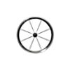Rear Rim Set, 20"x28H, Black, BYB P8 Kinetix, 130 mm
