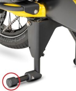 Pieds en caoutchouc p.béquille extension pour GSD G2, 2 pcs.
