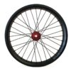 Roue avant pour Verge D9, noir moyeu Shimano 100 mm Roue avant pour Verge D9, noir moyeu Shimano 100 mm