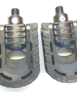PEDALS, BLACK, FOLDING, REFECTOR TERN