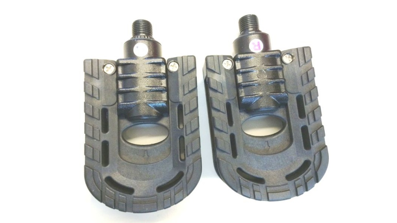 PEDALS, BLACK, FOLDING, REFECTOR TERN PEDALS, BLACK, FOLDING, REFECTOR TERN