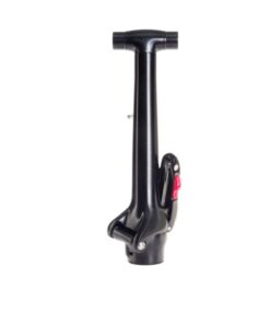 HANDLEPOST,PHYSIS T-BAR, BLK, L: 350, 6° BRUSHED BLACK