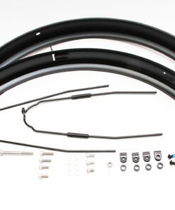 Garde de boue, 20",noir,Splashguard,60mm