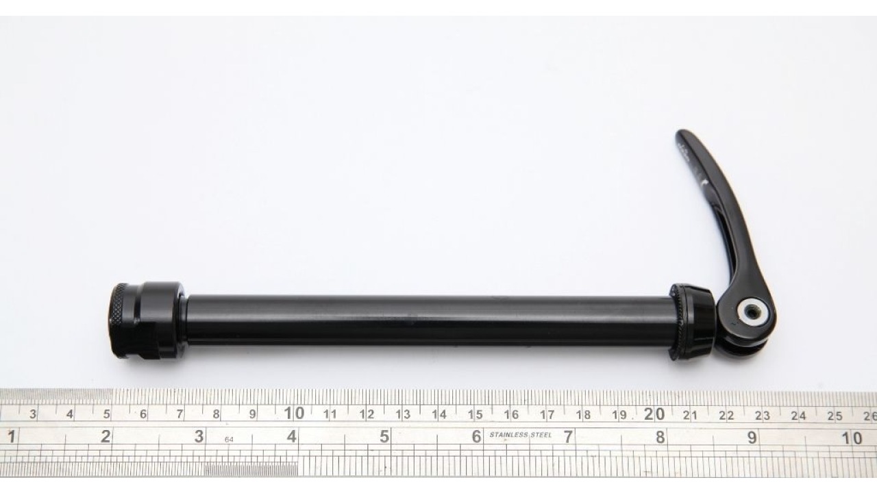 Front Hub Thru Axle, 155mm, M15 (Black) Front Hub Thru Axle, 155mm, M15 (Black)