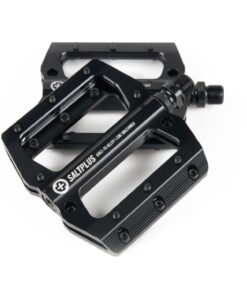 SALTPLUS ECHO CNC PEDAL, NOIR, 9/16 6061 T6 ALLOY, SUPER SLIM, 492 G