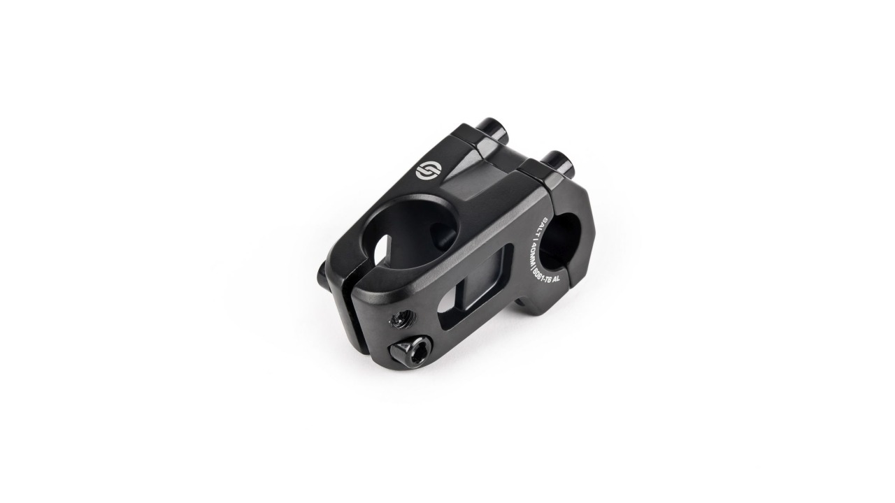 SALT JUNIOR FRONTLOADER POTENCE, 40MM ALU, NOIR, P.16&18 BMX, 243 G SALT JUNIOR FRONTLOADER POTENCE, 40MM ALU, NOIR, P.16&18 BMX, 243 G