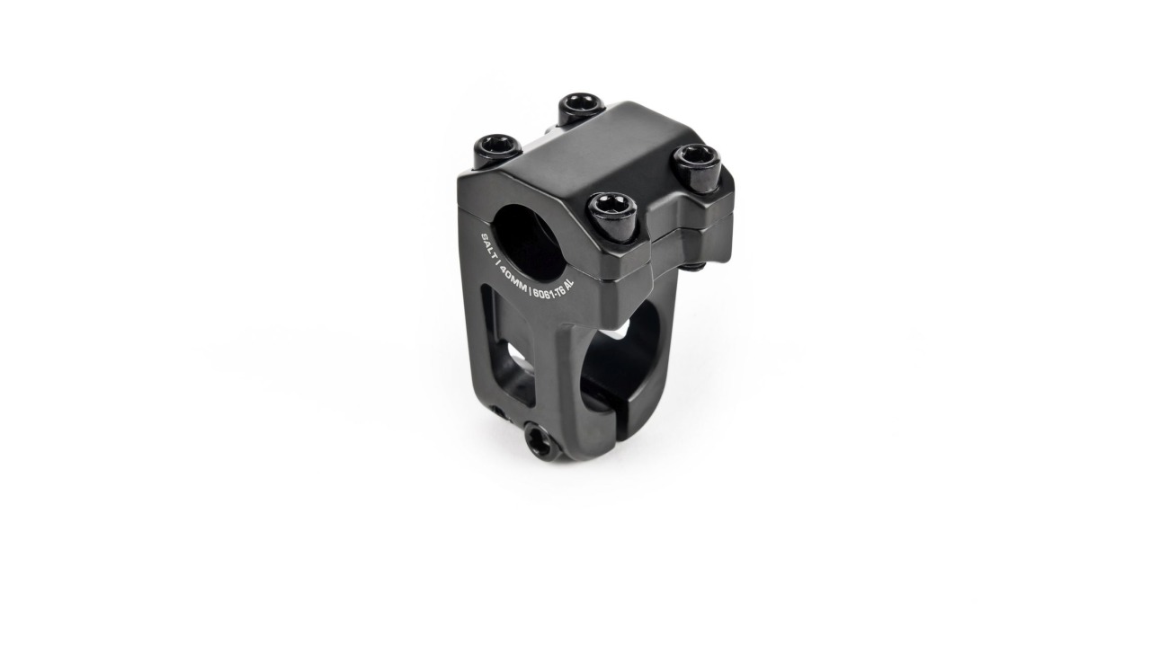 SALT JUNIOR FRONTLOADER POTENCE, 40MM ALU, NOIR, P.16&18 BMX, 243 G SALT JUNIOR FRONTLOADER POTENCE, 40MM ALU, NOIR, P.16&18 BMX, 243 G