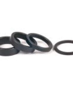 SALT HEADSET BMX SPACERSET, NOIR ALU, INCL. 3,5,8,10MM SPACER FOR 1 1/8