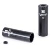 WTP TEMPER nylon peg, black with adaptor for 3/8" axle