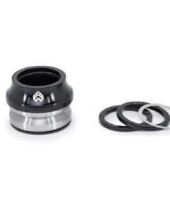 WAVE 16 int. Headset, h=16mm, black cnc, 6061 T6 alloy