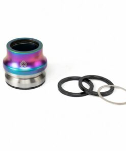 WAVE 22 int. Headset, h=22mm, oilslick cnc, 6061 T6 alloy