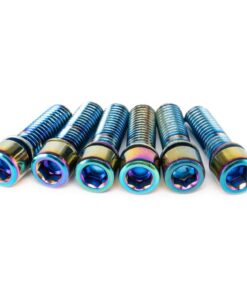 SOLID Kit de vis p. potence M8x25mm oill 6 pièces, acier, 6mm hexagonale