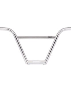 Guidon PRO Ø22.2mm H=9.5" L=29.5" argent 4 pièces, CrMo, tubes sans soudure