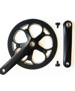 Manivelle Verge, Short Haul 53 dents, 170mm, 4 carrés