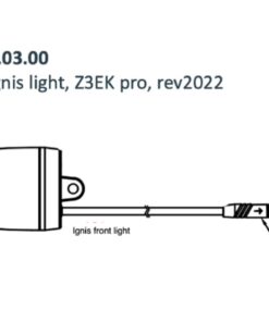 Phare avant Ignis pour HSD S00 Z3EK pro, light