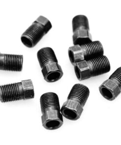 Vis creuse pour freins HS & RT 10 pcs. M8x0,75, noir, pas pour freins MT