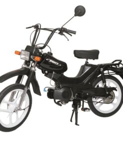 PONY CROSS SCHWARZ E-START ****** Lieferzeit ca. 4-5 Wochen ******
 kpl. ausgerüstet mit E-Start, Blinker, Horn, Bremslicht