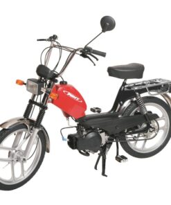 PONY GTX ROT SPORT E-START ****** Lieferzeit ca. 4-5 Wochen ******
 kpl. ausgerüstet mit E-Start, Blinker, Horn, Bremslicht