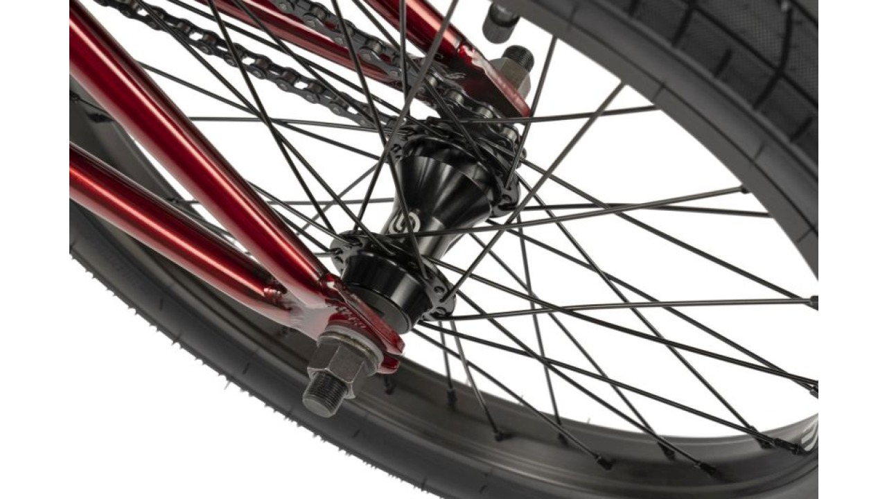 CRS 18", transcluent red CRS 18", transcluent red