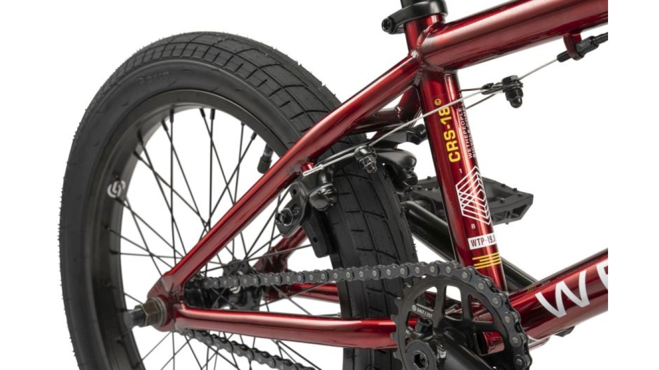 CRS 18", transcluent red CRS 18", transcluent red