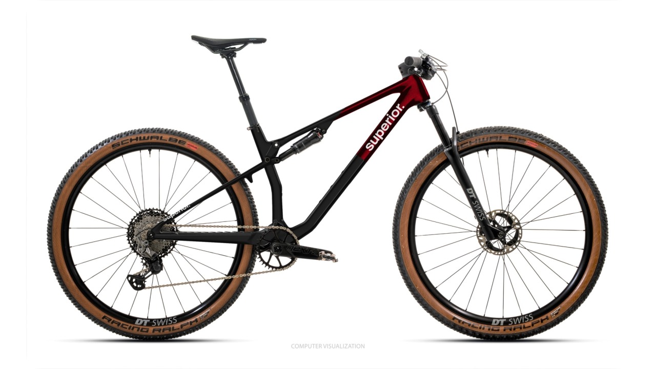 XF 9.6 Team 17.5"(M) carbon/red carbon XF 9.6 Team 17.5"(M) carbon/red carbon